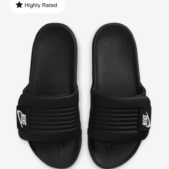 Nike slides  black 8 - Picture 1 of 3